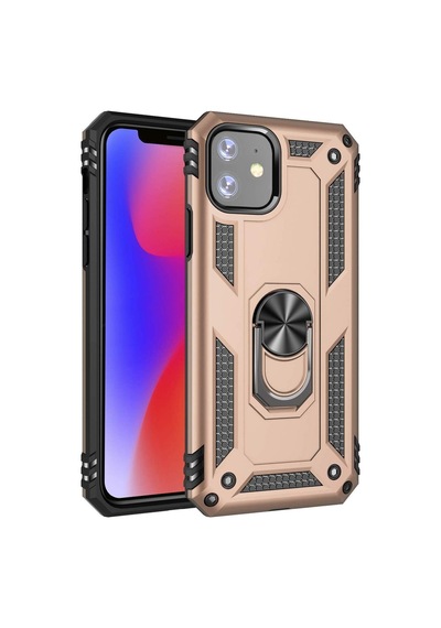 Apple Uyumlu iPhone 11 Kilif Zirhli Standli Miknatisli Tank Kapak 392957249