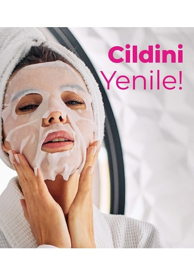 Yüz Bakim Maskesi & Glikolik Asit Kağıt Maske 1 Adet