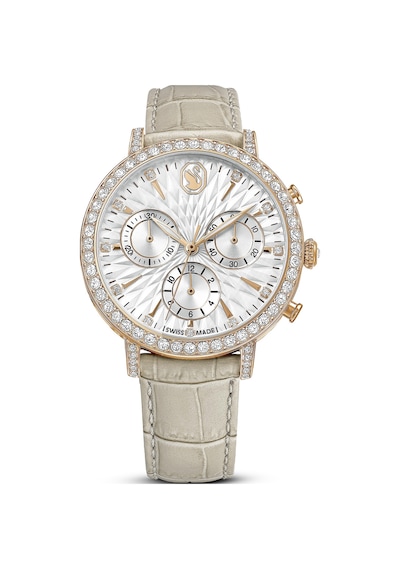 5702849 Swarovski Kol Saati Matrıx Chrono:ls Taupe/wht/pro Metalik