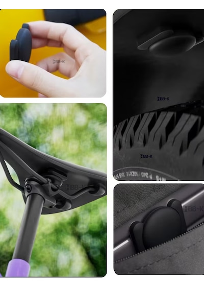 Apple Uyumlu AirTag Manyetik Kılıf Tekli Paket