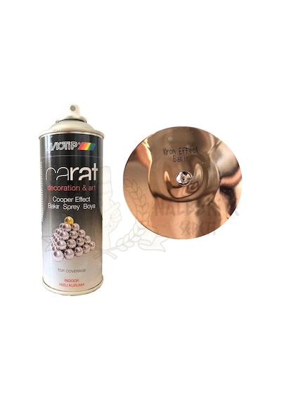 Motip Carat Akrilik Sprey Boya Krom Bakır Efekt 400 Ml