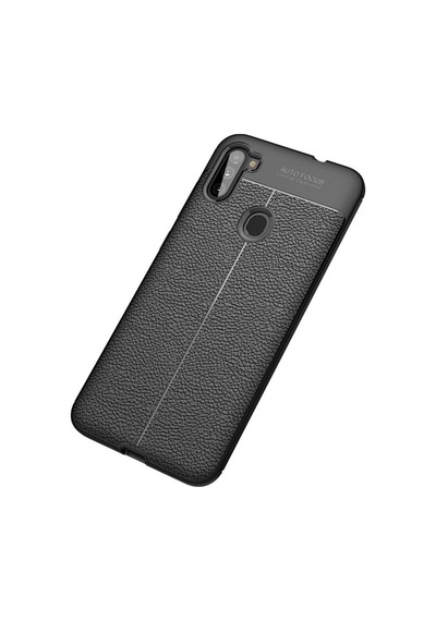 Samsung Galaxy Uyumlu, A11 Kılıf Auto Focus Kapak - Siyah