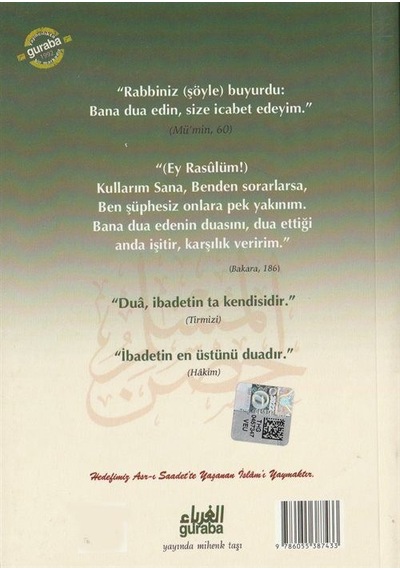 Hısnu'l-müslim Çanta Boy Kur'an Ve Sünnete Müslümanın Sığına...