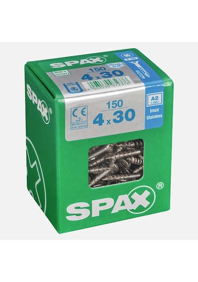 Spax Havşa Vida A2 Paslanmaz 4x30 Diğer