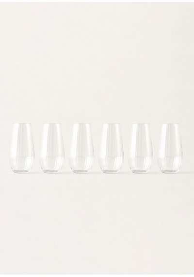 Bella Maison Columba Kristal Meşrubat Bardağı 6'lı Naturel 580cc Naturel