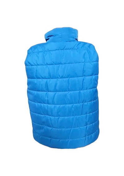 Mnk Baby & Kids Erkek Çocuk Kapüşonsuz Cepli Trend Şişme Yelek M00708 Mavi