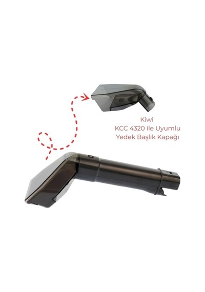 Kiwi Kcc 4320 Koltuk Ve Halı Yıkama Makinesi İle Uyumlu Başlık Kapağı Diğer