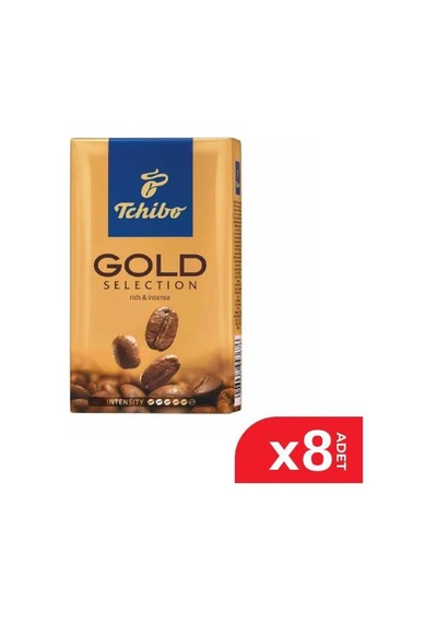 8 Li Tchibo Gold Selection Filtre Kahve 250gr Filtre