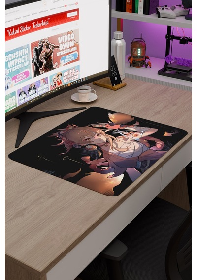 Yoimiya Genshin Impact Anime Gacha V5 - 48x40 Xl Gaming Mouse Pad Fare Altlığı