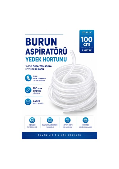 Burun Aspiratörü Yedek Hortumu 100 Cm-1 Adet - 906182262