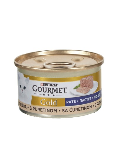 Purina Gourmet Gold Yaş Kedi Maması 85 G Hindi 8'li Avantaj Paketi - 8 Adet Tarı