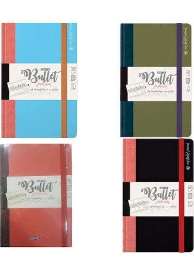 Gıpta Bullet Journal Tarihsiz Noktalı Günlük Defteri 168Yp-13X21 Gıpta Bullet Journal Tarihsiz Noktalı Günlük Defteri 168Yp-13X21
