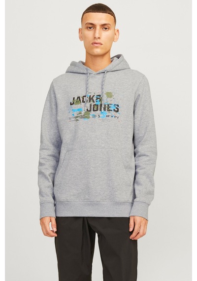 Jack & Jones 12261670 Erkek Gri Sweatshirt Gri
