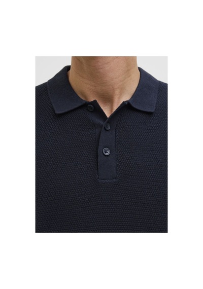 Jack & Jones Jack&jones Erkek Polo Yaka Tişört 12268281 Navy Blazer Navy Blazer