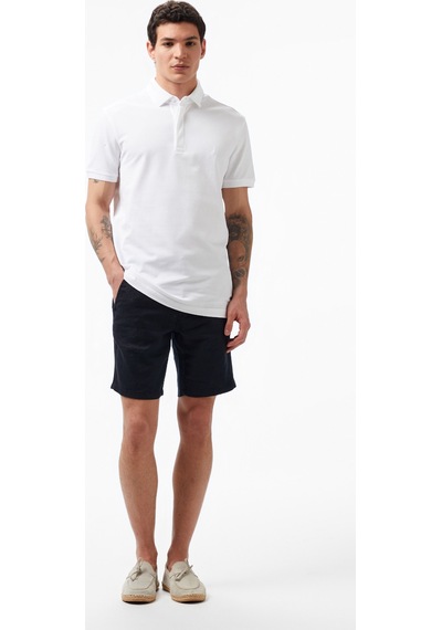 Nautica Erkek Siyah Slim Fit Keten Şortdüzb35214t