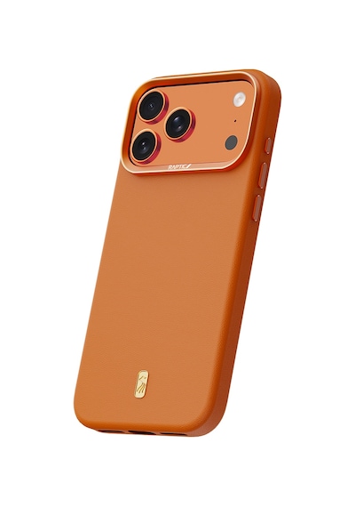 İphone 17 Pro Uyumlu Kılıf M-safe Şarj Özellikli Raptic Urban Nano Serisi Kapak Turuncu