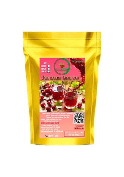 Coffee Naturelle Vişne Aromalı İçecek Tozu 1 KG