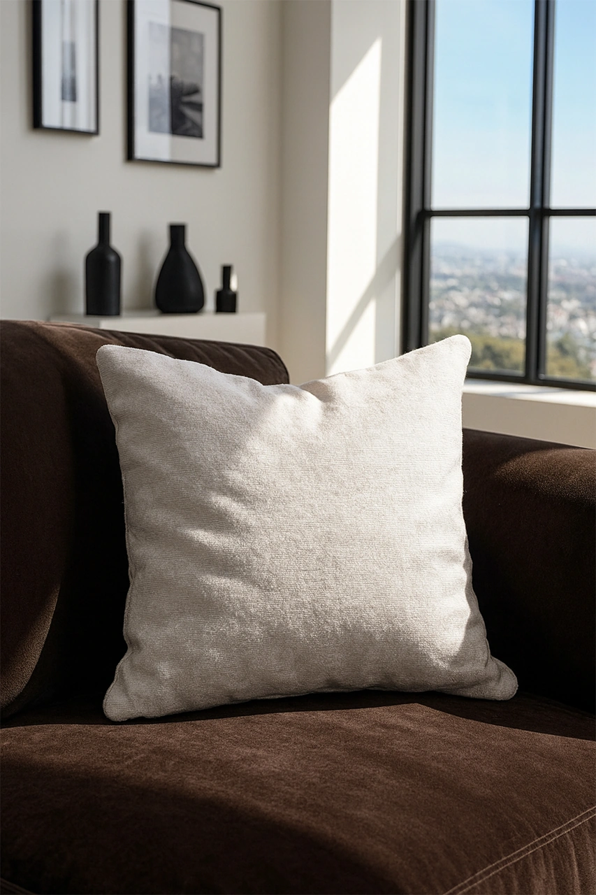 Alya Kırlent Kılıfı Krem V1 40x40 Krem
