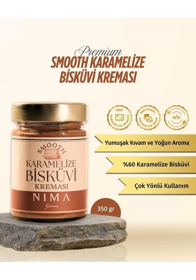 Nima Gurme Premium Smooth Bisküvi Kreması 350 G