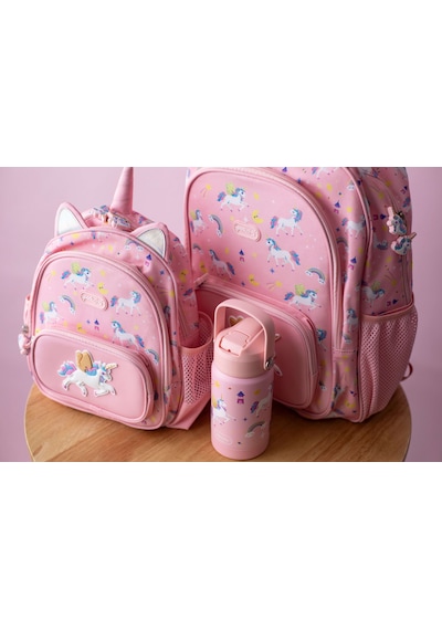 Packnjoy - Çocuk Sırt Çantası Medium 4-6 Yaş - Golden Horn Pembe