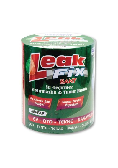 Vodaseal Leakfix Yama Bant, Şeffaf, 100mmx1,5m Diğer