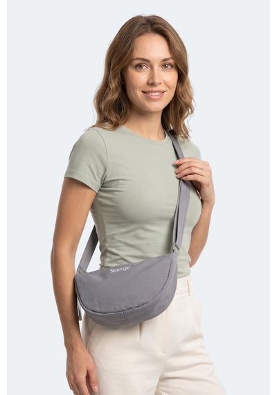 Slazenger Lurevıa Kadın Gri Omuz Çantası