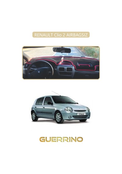 Renault Clio 2 Aırbagsıztorpido Koruma Halısı Bej Kenar