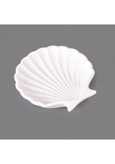 Deco İstiridye Dekor - Beyaz - 10 Cm