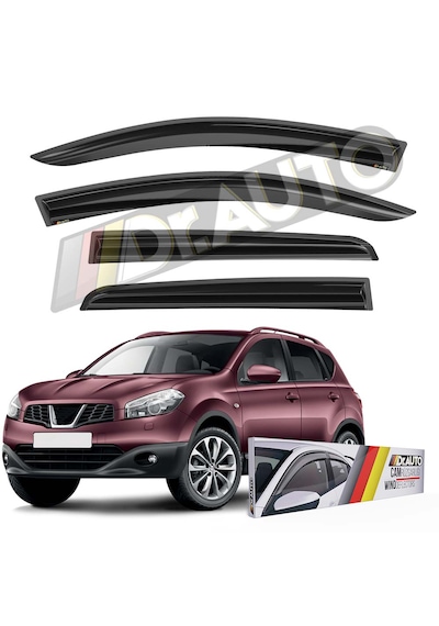 Nissan Qashqai 2007-2013 Arası Cam Rüzgarlığı 4lü
