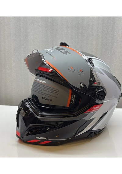 Axxıs Kask Fu409sv Ghostfıghter Sv Sleek A2 Parlak Siyah/beyaz