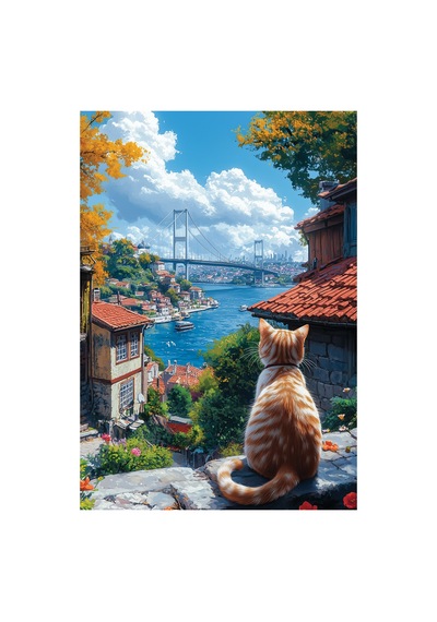 Anatolian 500 Parçalık Puzzle - İstanbul'un Kedileri 3647