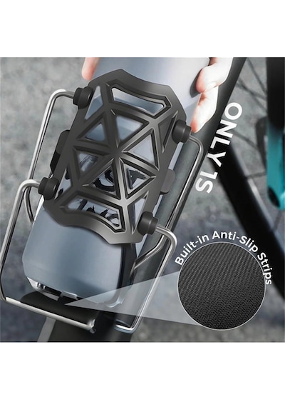 Bisiklet Motosiklet Atv Ve Scooter Uyumlu Matara Suluk Tutucu Gidon Bağlantılı Esnek Gövdeli Şişe Atı Diğer