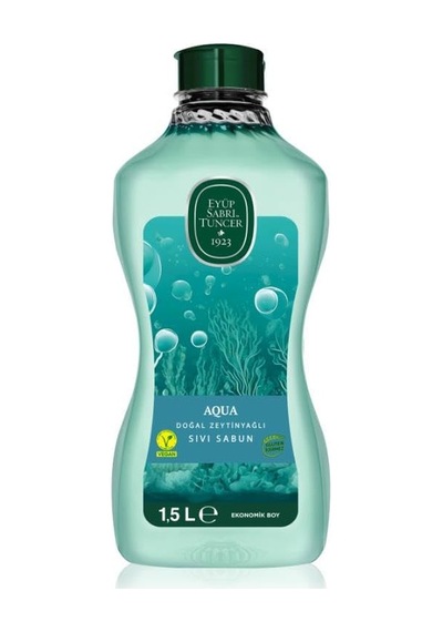 Eyüp Sabri Tuncer Doğal Zeytinyağlı Aqua Sıvı Sabun 1,5 L