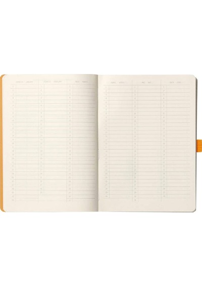 Rhodia GoalBook Yumuşak Kapak A5 Kareli Defter Black 117762C Siyah