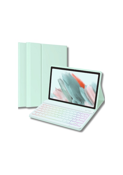 Apple Uyumlu iPad 11. Nesil A16 Çipli 2024 2025 Klavyeli Tablet Kılıfı Klavye + Stand