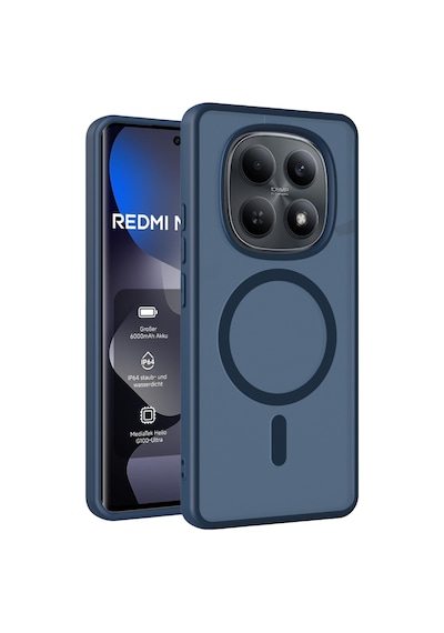 Joko - 34 - Xiaomi Redmi Note 15 Pro Plus 5g Jota Magsafe Kapak - Csmo-tex - - Lacivert
