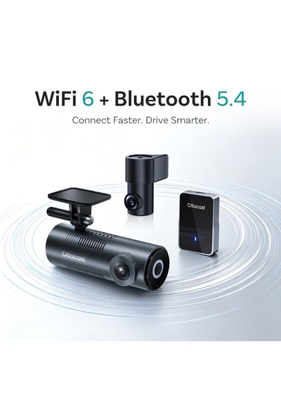 : Ottosafe Cam 2in1 2k Ön+fullhd Arka Araç Kamerası+kablosuz Carplay&android Oto,ekranda Canlı İzleme Diğer