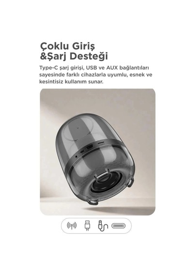 Özel Üretim Torima Bluetooth Hoparlör Bts-1843 Siyah Ses Kablosuz Alet Seyyar Cihaz