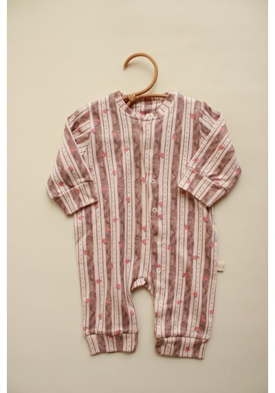 Oh La La Koala Apple Baby Jumpsuit Serisi Tulum Bej