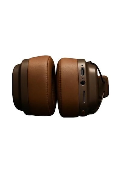 Clasic H10 Kafaüstü Wireless Bluetooth Kulaküstü Büyük Klasik Üst Kalite Kablosuz Kulaklık 120 Saat Bekleme 8 Saat Aktif Müzik 5.4 Version Bluetooth Koyu Kahve 50 x 22