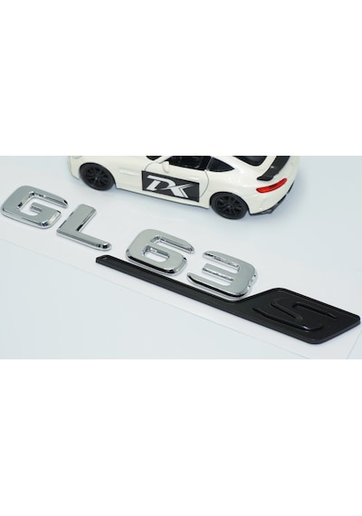 Dk Tuning Gl63s Bagaj Krom Siyah Abs Yazı Logo Benz İle Uyumlu