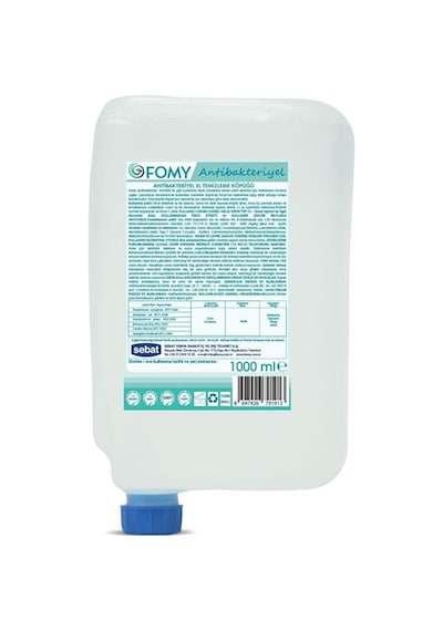 Fomy Antibakteriyel Köpük Sabun 1 L x 9 + Fomy Dispenser