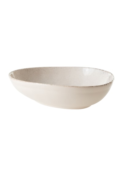 Mudo Home Trıbeca Çukur Tabak Krem 23cm Çok Renkli