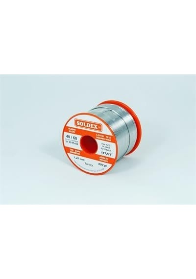 Soldex 1.2 Mm 500 Gr Lehim Teli Sn40 Pb60