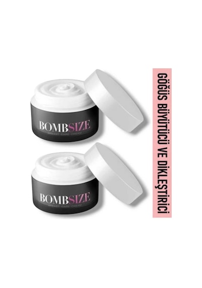 Bombsize Kadınlara Özel Göğüs Bakım Şekillendirici Sıkılaştırıcı Bakım Kremi 50 Ml X 2 Adet