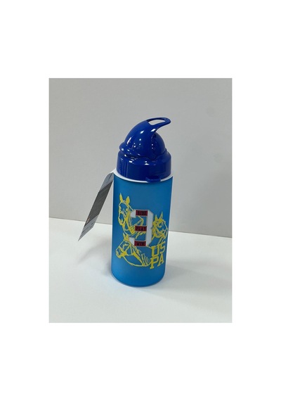Lisanslı 400 Ml Pipetli Bpa Free Mat Renkli Matara Mat Mavi