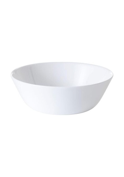 Çorba Kasesi, 15 Cm, 6 Adet Set, Beyaz, Temperli Opal Cam Çok Renkli