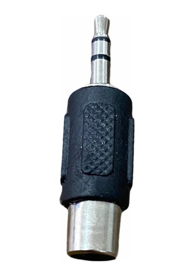 Jack Dönüştürücü - 3.5 Mm Stereo Erkek - 1 Rca Tos Dişi Çevirici Jack