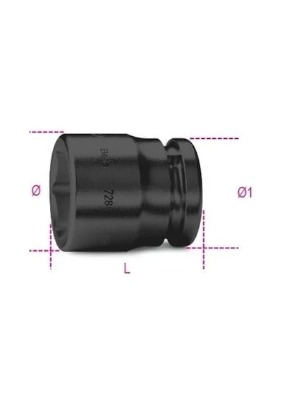 Beta Havalı İnç Lokma 728as 1.1/8