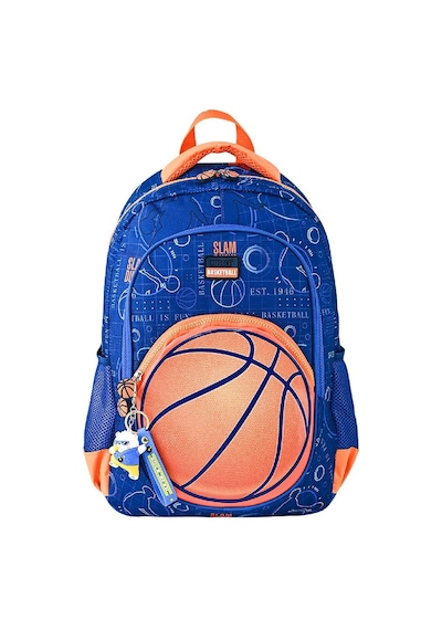 Muggle 3 Bölmeli Basketball Okul Sırt Çantası Mavi Mu-5880 Mavi
